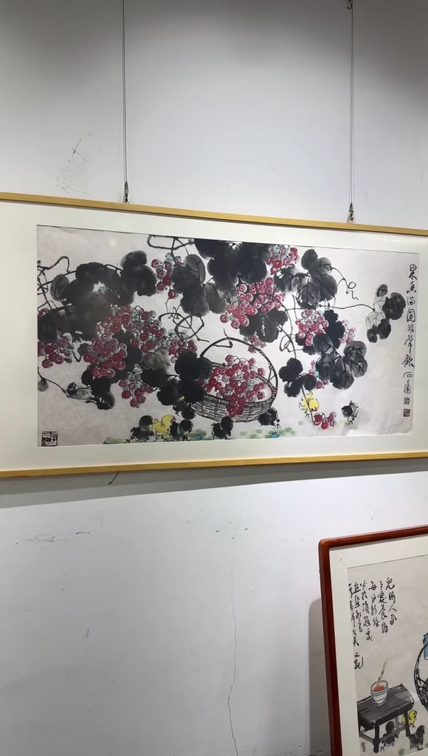【闪购商品】国画天津人美-范石甫花鸟8平尺画芯