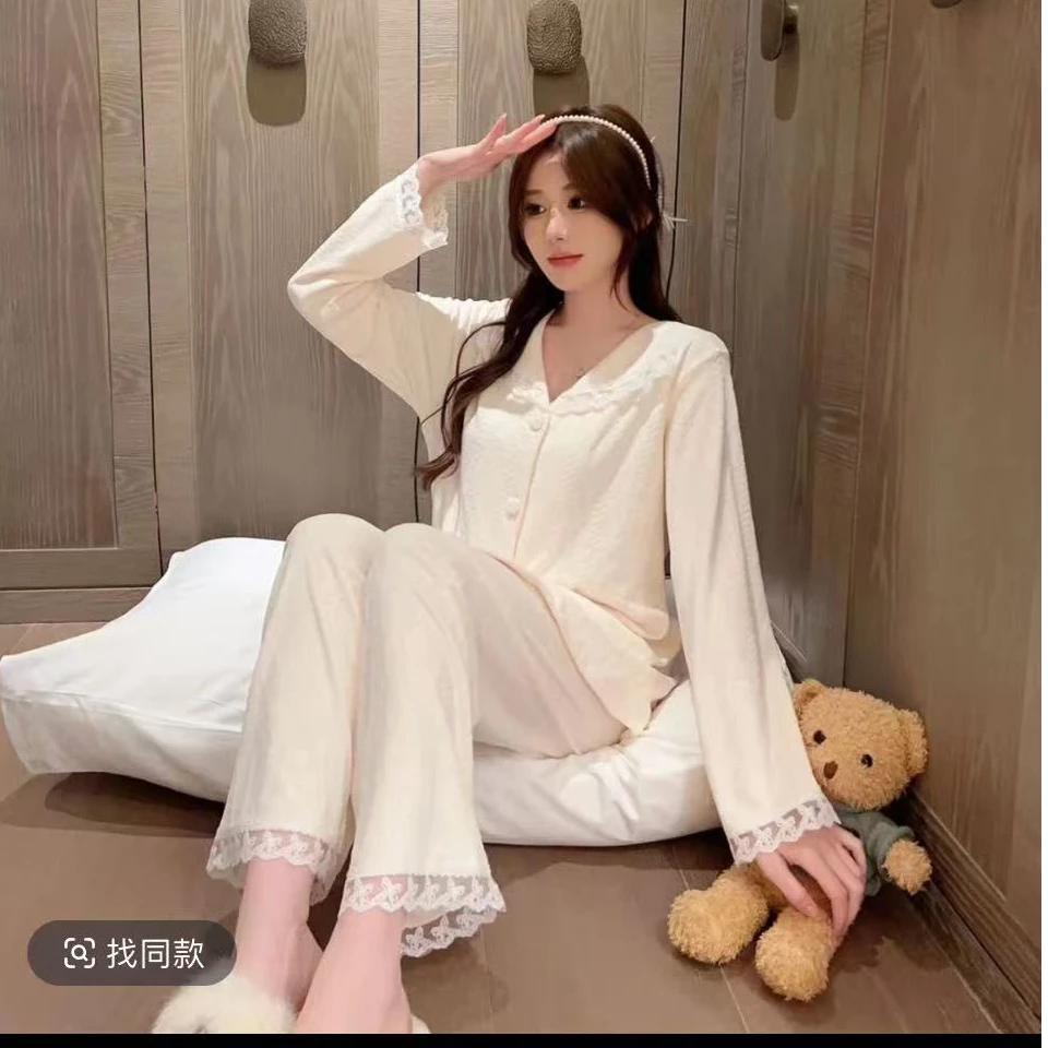 【超柔海岛绒】春秋冬双面海岛绒抗静电免打理熨烫柔软 亲肤家居服