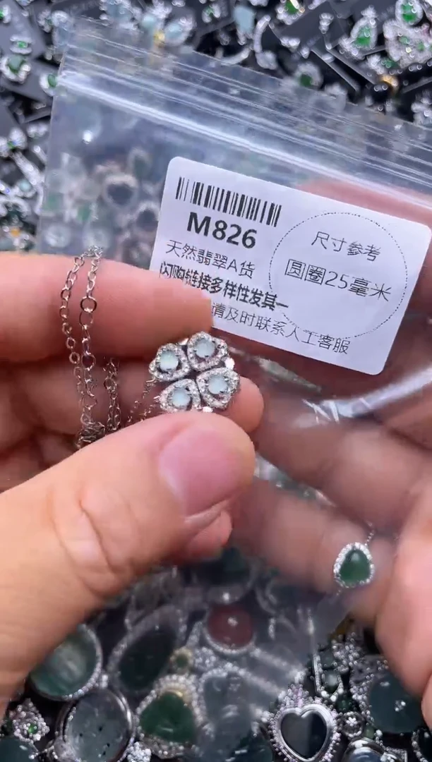 【闪购商品】翡翠颈饰未镶嵌M826项链