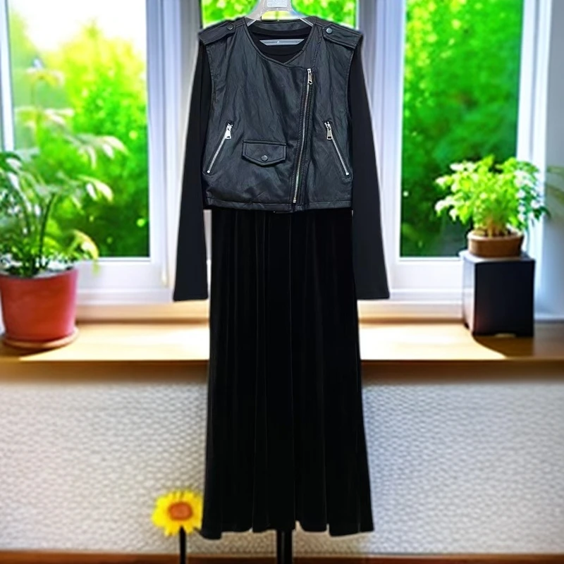 8821#【木兮兮专属】2025年秋季新款气质显瘦时尚休闲百搭套装女