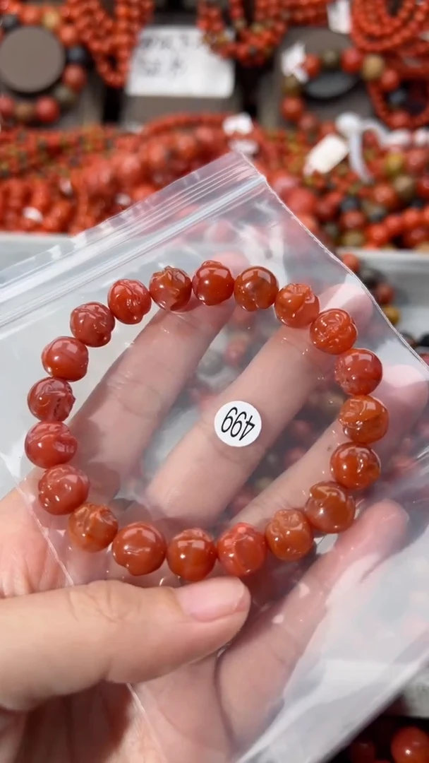 【闪购商品】南红玛瑙手串未镶嵌10