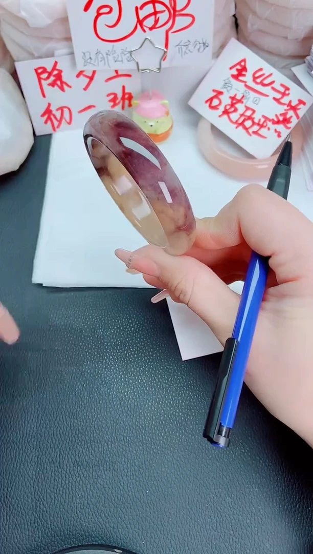 【闪购商品】石英质玉手镯未镶嵌K23-56-57