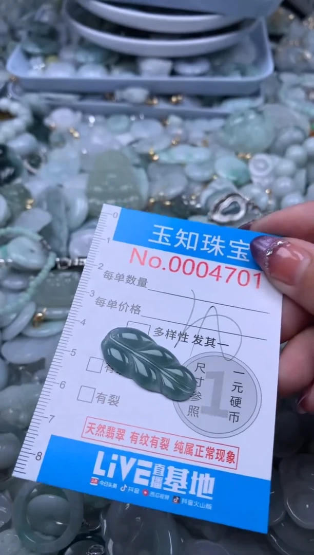 翡翠未镶嵌吊坠(不含链)4701