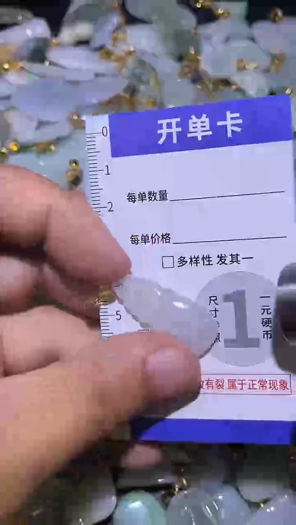 颈饰未镶嵌翡翠天然A货翡翠1