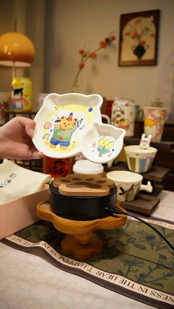 杯子【不带盒子】210高温釉下彩