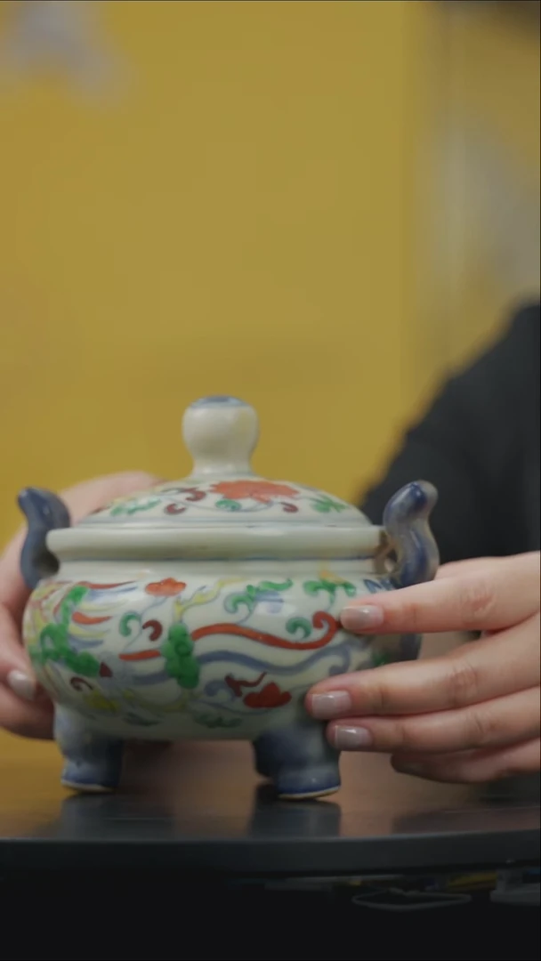 摆件景德镇的精美瓷器