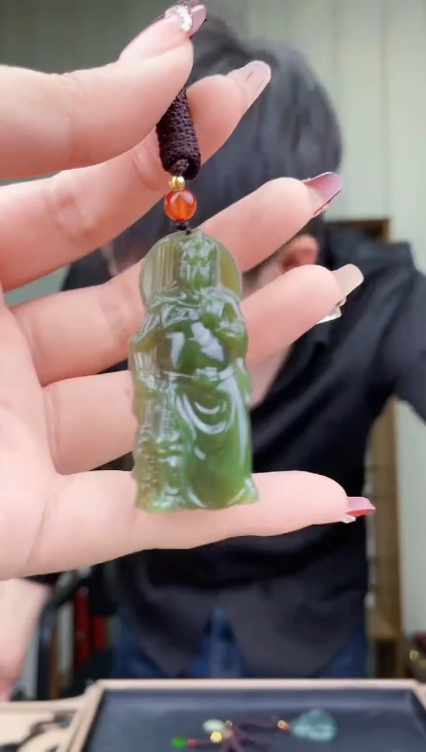 【闪购商品】和田玉挂件未镶嵌拍一发一，多样性发货！