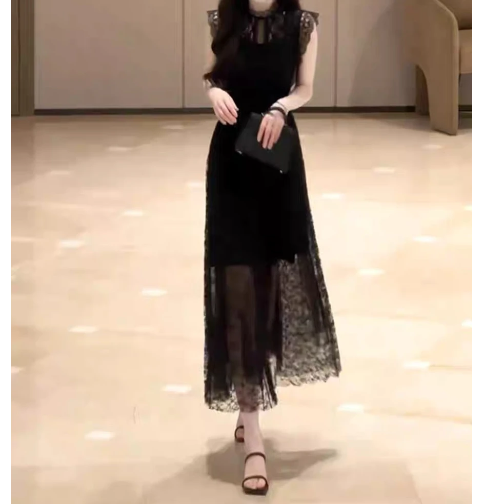 25夏气质洋气时尚知性超美显瘦连衣裙