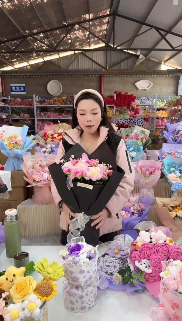 非遗手工花束，孤品清仓