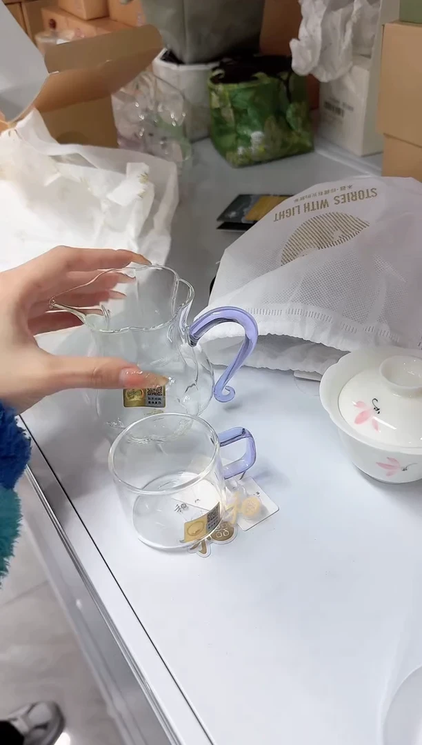 【闪购商品】@@禾器蔓妍浅紫色+清禾杯紫色一只