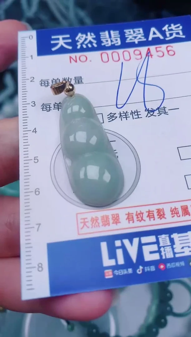 颈饰未镶嵌翡翠00009456