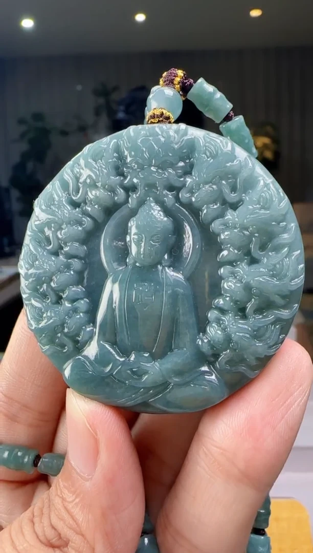 吊坠(赠链)未镶嵌翡翠多样性发其一AR@@60B7J03757