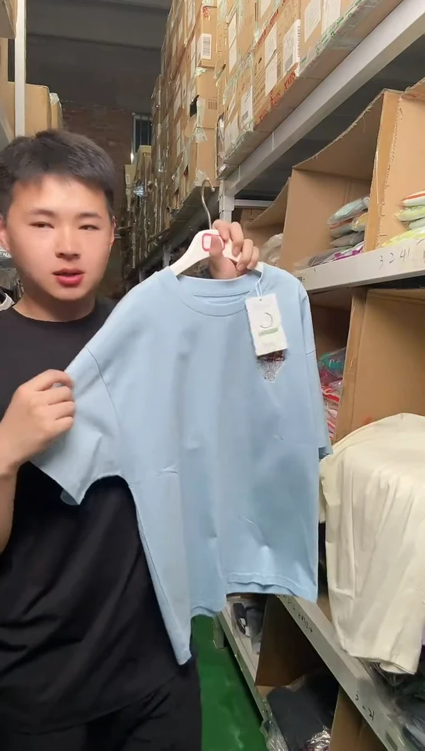 汤姆森蓝色T恤纯棉