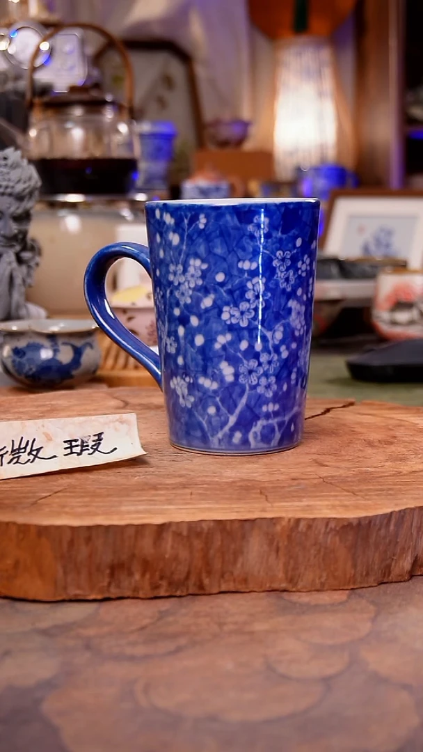 杯子陶冰梅手工手绘手工手绘