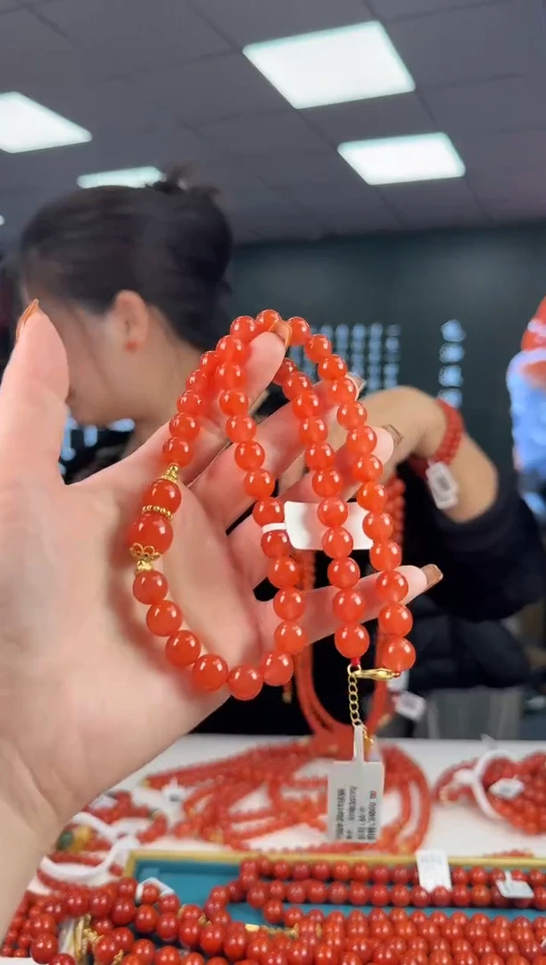 未镶嵌珠串南红玛瑙多样发其一/9/9934202999