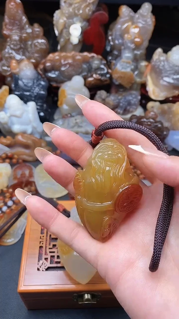 玛瑙/玉髓未镶嵌颈饰dd