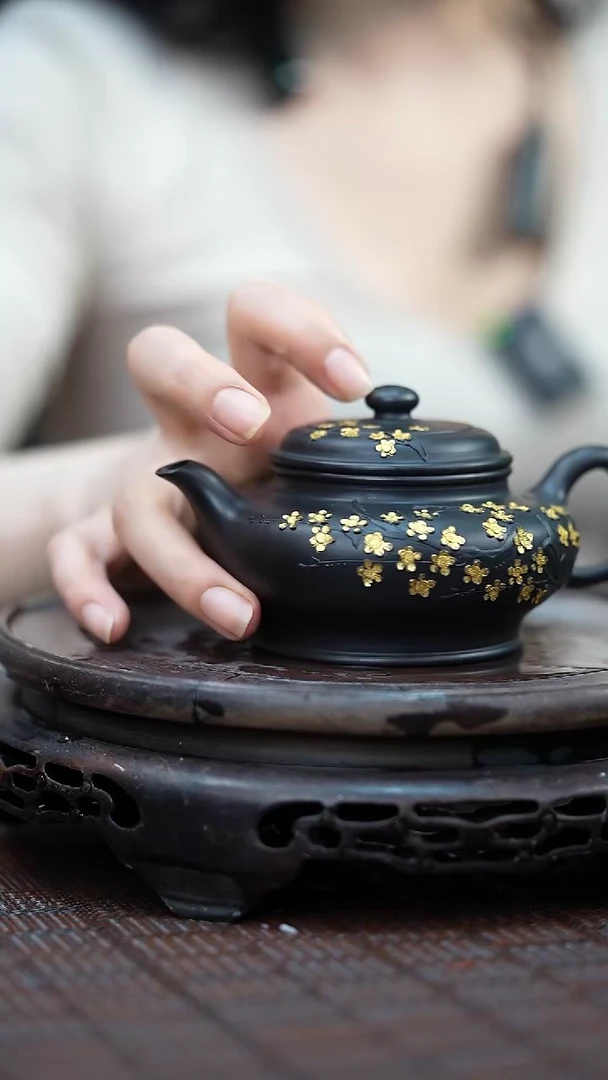 茶壶紫砂宜兴岁颐传砂原矿全手12家