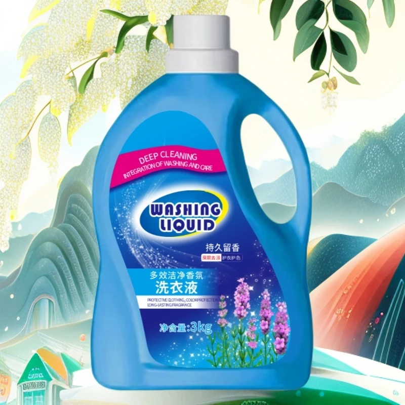 天然洗衣液大容量家用持久留香多效合一
