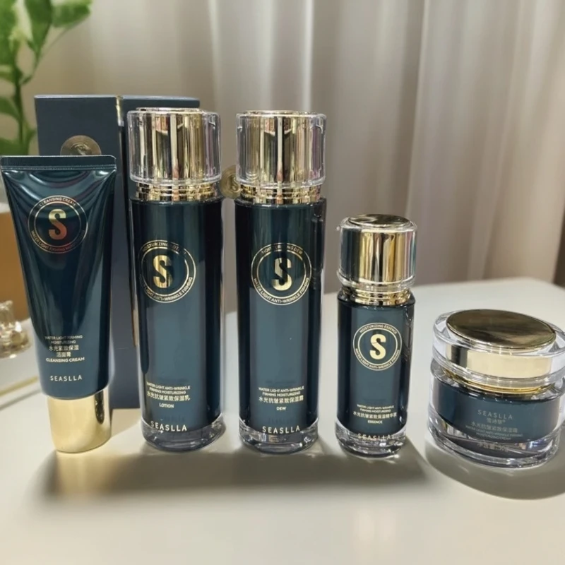 雪诗黎水光抗皱紧致保湿五件套