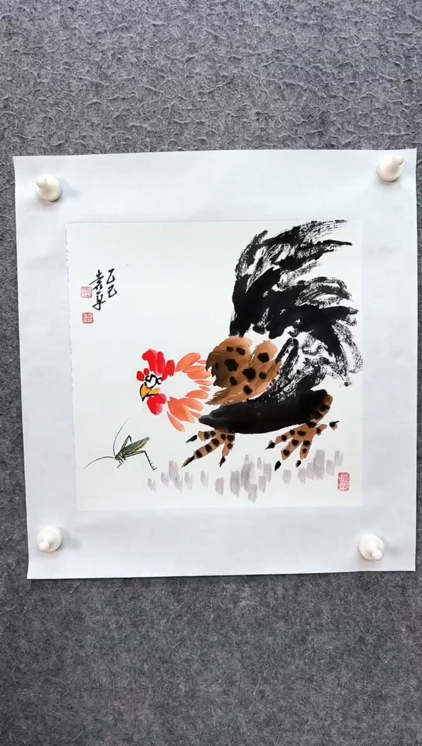国画ST-YP老师绘画作品