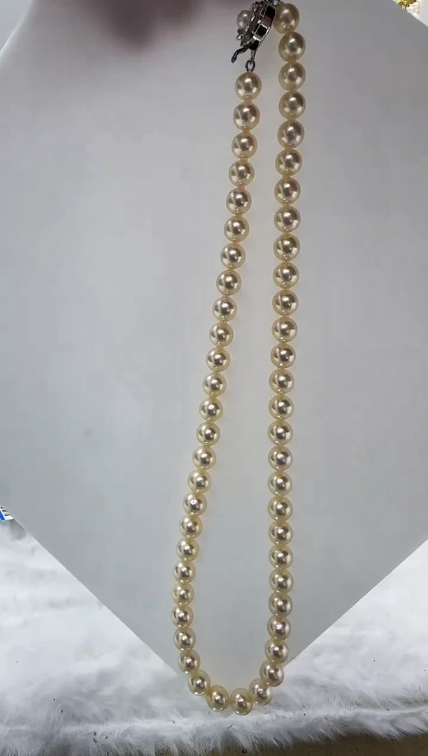 【闪购商品】海水珍珠DA未镶嵌t876 羽皇金串链7