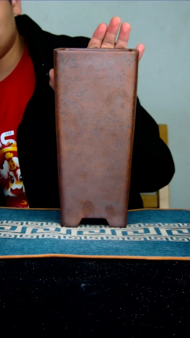 【闪购商品】紫砂花盆10.5*24.5内径紫砂花盆