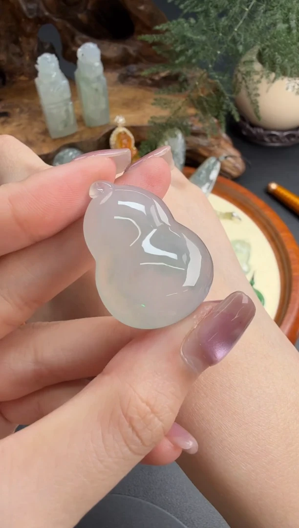 吊坠(不含链)未镶嵌翡翠翡翠饰品-136