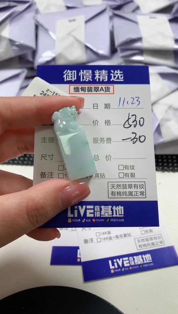 颈饰未镶嵌翡翠40