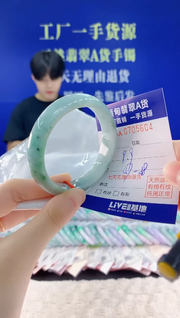 未镶嵌手镯翡翠04天然翡翠A货