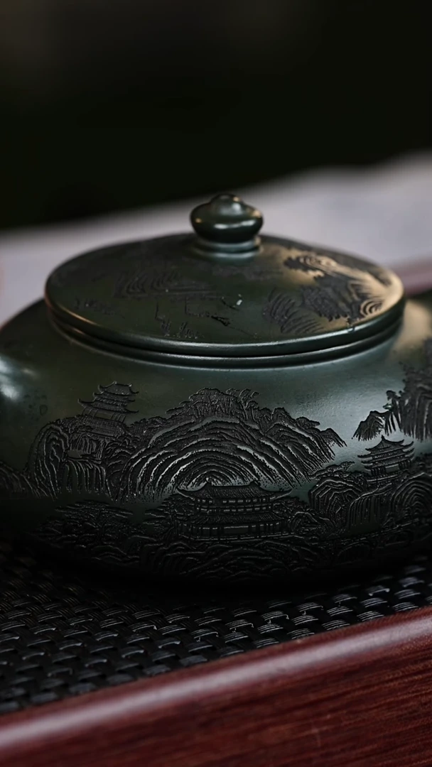 茶壶紫砂宜兴原矿紫砂作品