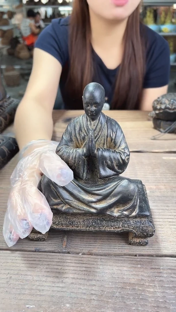 陶土【火山泥】一心向佛+将军案