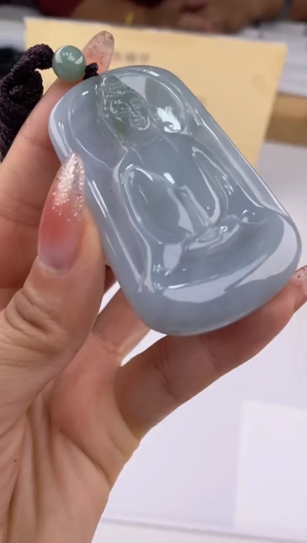 【闪购商品】翡翠吊坠(赠链)未镶嵌26577/静静聊翠