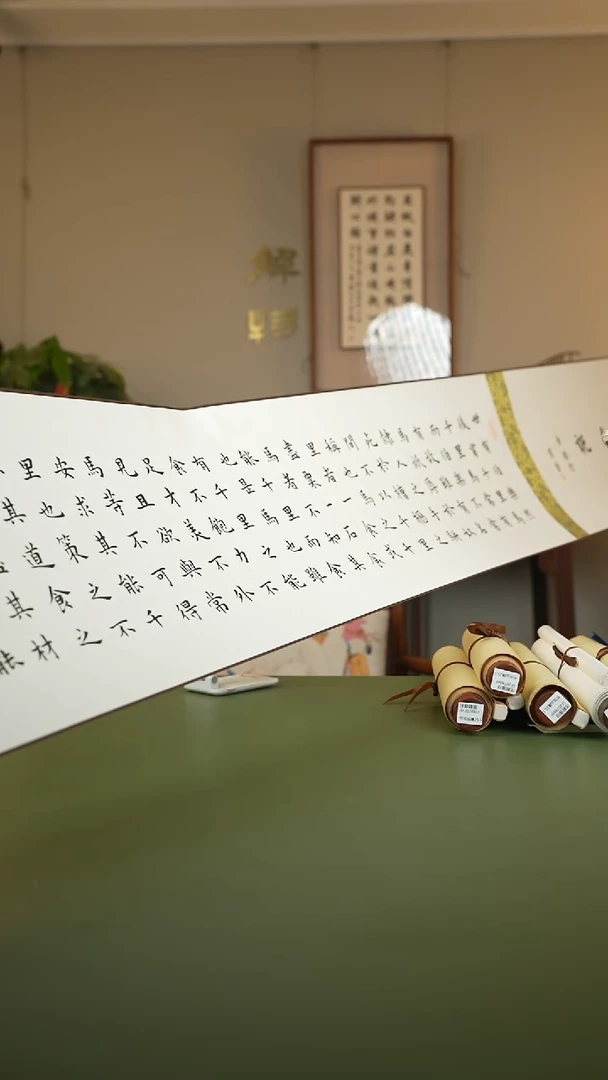 书法书法丛建5077402憬菴楷书韩愈马说