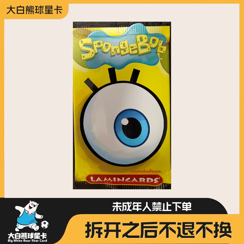 海绵宝宝 大眼胶片卡