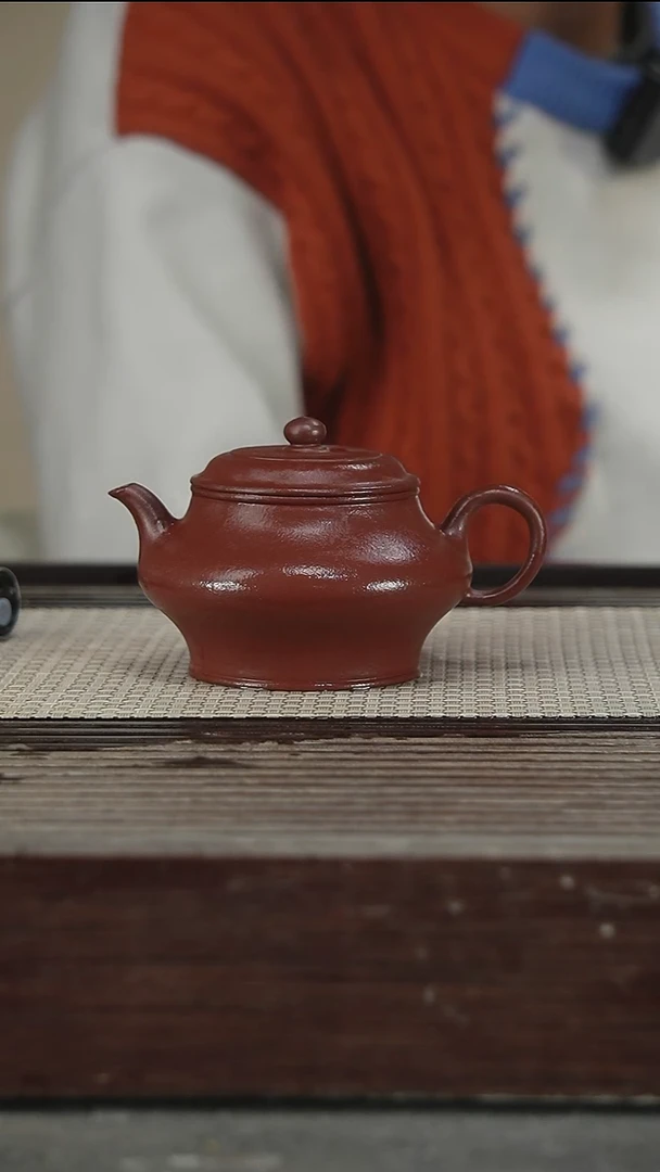 茶壶紫砂龙血砂，全手200CC73号