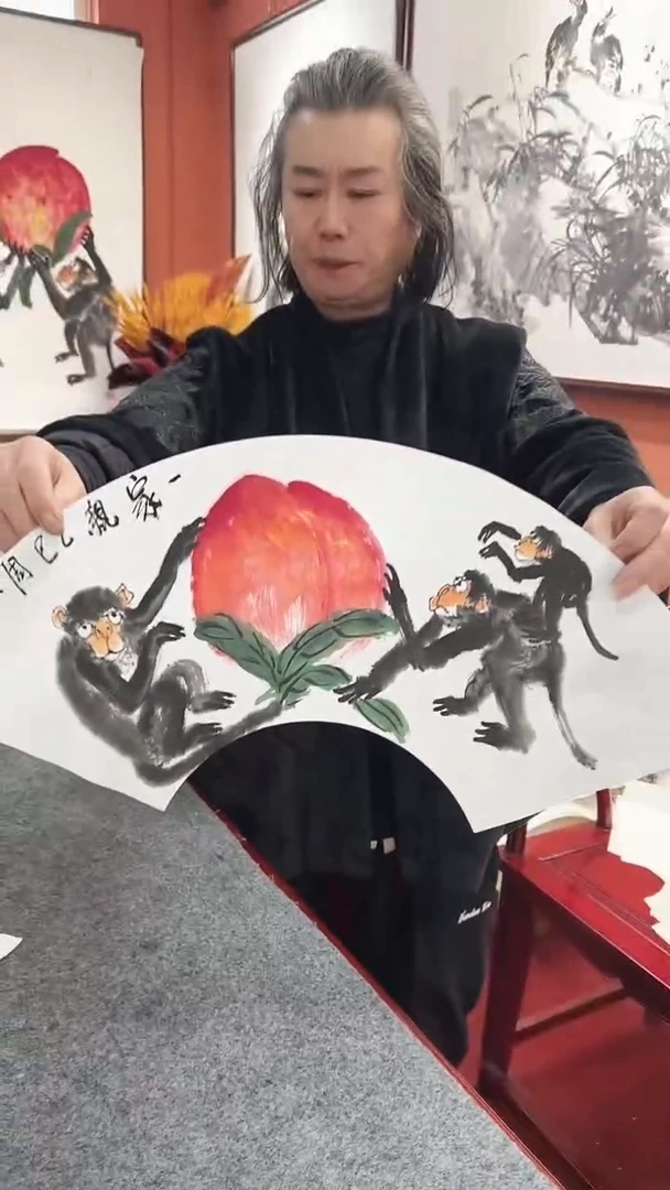 国画周大拙/国画/花鸟
