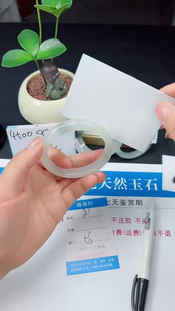 未镶嵌手镯石英质玉81-56/57