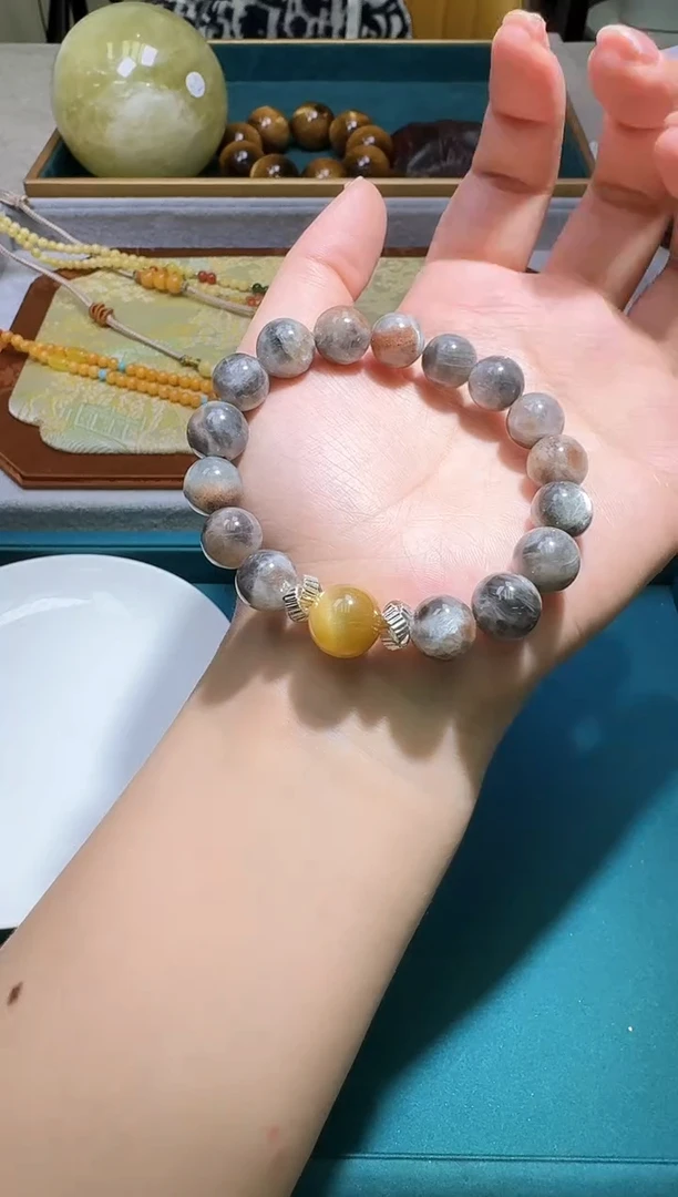 未镶嵌手链水晶多样性发一件  696