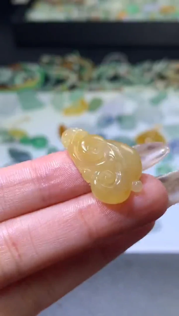 未镶嵌定制翡翠毛货  25.6-16.3-5.5