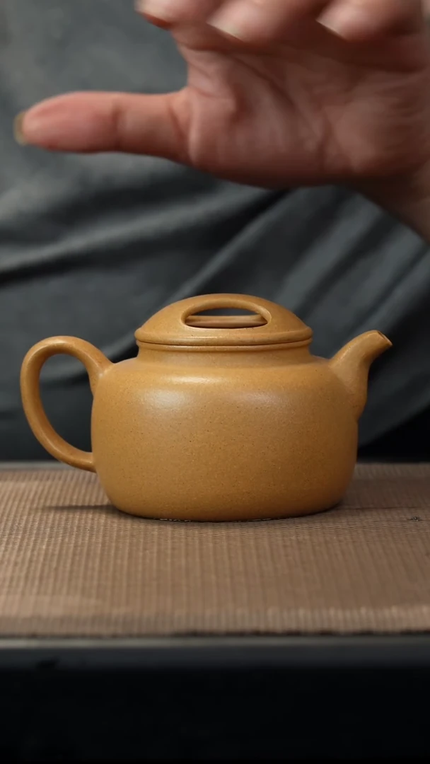 茶壶紫砂黄金段牛盖德钟180