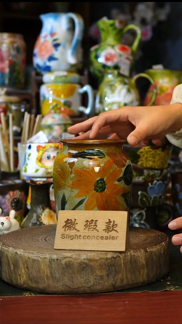 陶瓷176景德镇手工手绘釉下彩