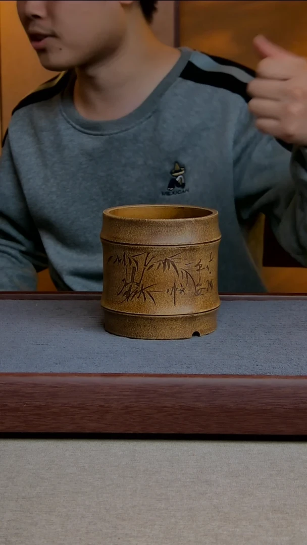 【闪购商品】紫砂花盆10.5*11.5内径紫砂花盆