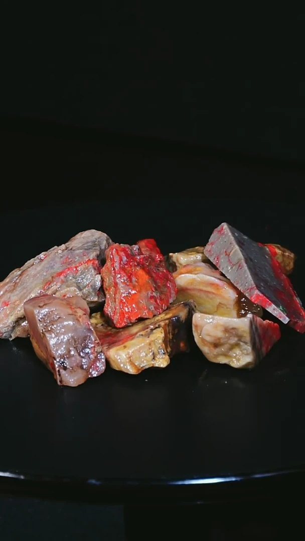 【闪购商品】鸡血石昌化鸡血石9颗