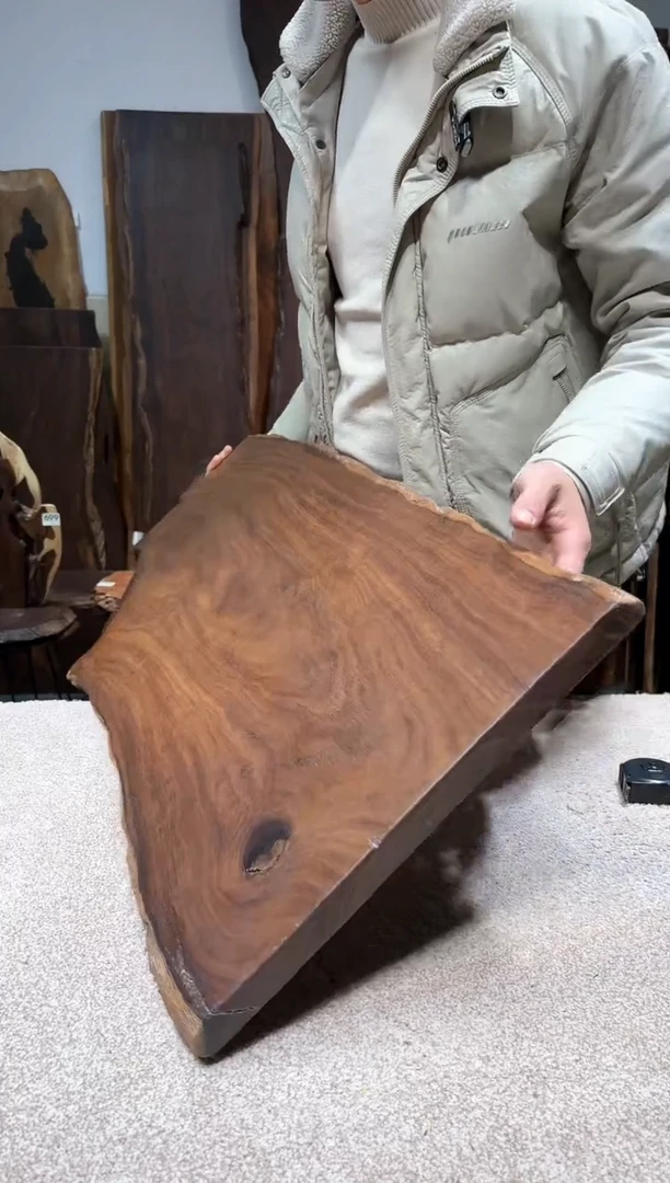 【闪购商品】风车木（黑檀木）尺寸92*40*2.4编号334