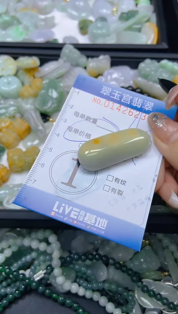 翡翠未镶嵌颈饰闪购0142623