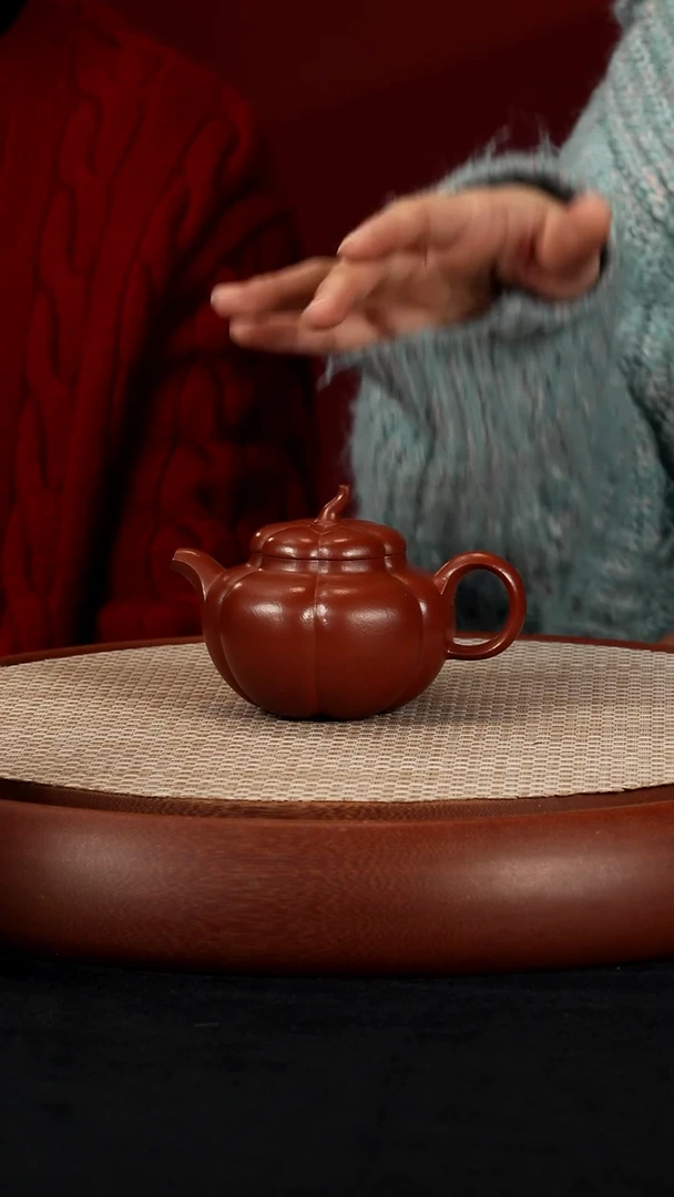 茶壶紫砂【k108】茄瓜宜兴紫砂BJZ