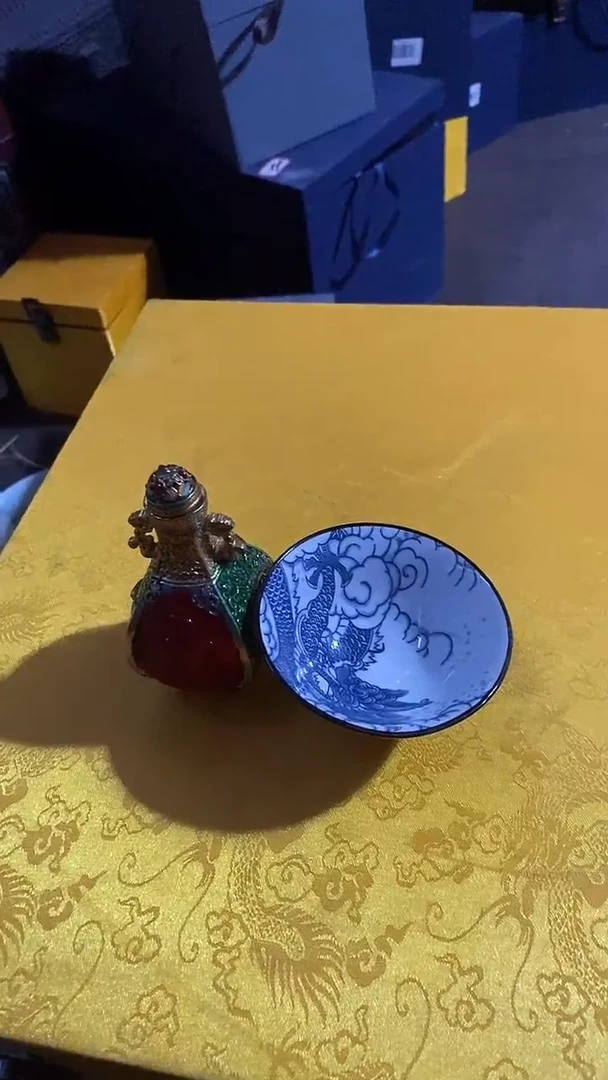 摆件瓷以主播口述为主（斗笠杯 单只）