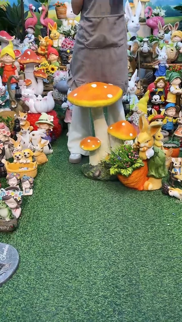 蘑菇+兔子
