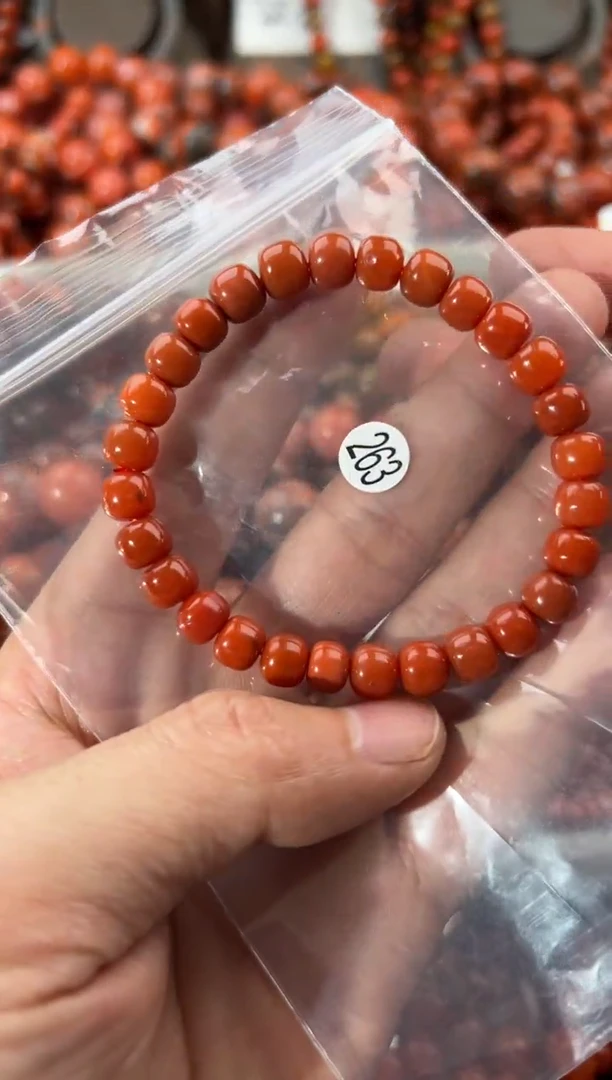 未镶嵌手串南红玛瑙1