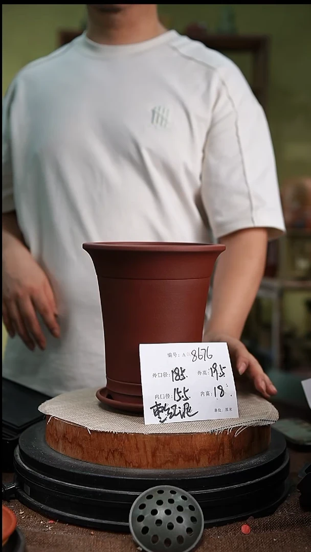 紫砂花盆花卉园艺8676+z